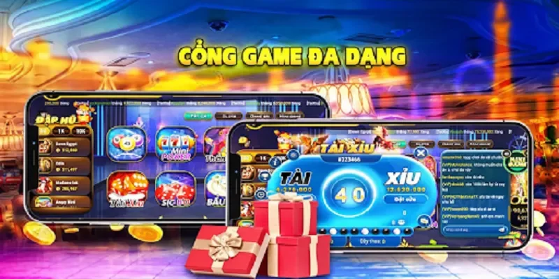 Cổng game với đa dạng sản phẩm